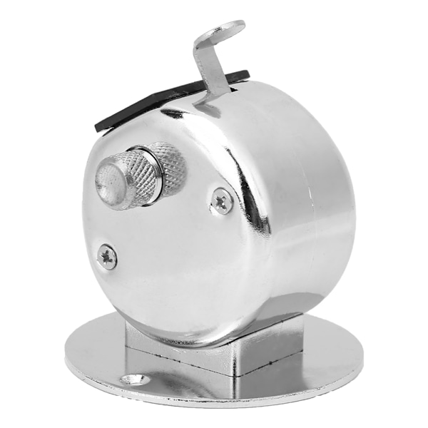 BERM Tally Counter 4-cifret Sølv Aluminium Legering Håndholdt Tælleværktøj med Base