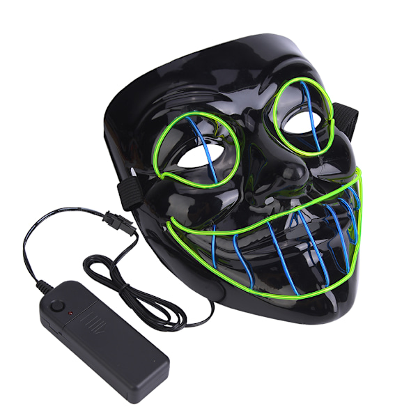 Klovnit Funny Loistava Monitoiminen Juhlamaski Suuri Suu Musta Halloween Pelottava Maski