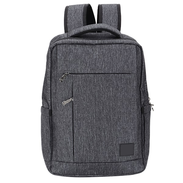 OX PLOUGH Laptop Ryggsäck Vattentät Polyester Stor Kapacitet Lättviktig Reseryggsäck Mörkgrå
