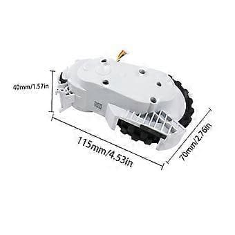 Hjulmotor för Xiaomi E10/ B112/ E12/ C103/Mijia 3C Förbättrad Version Robotdammsugare Ersättning
