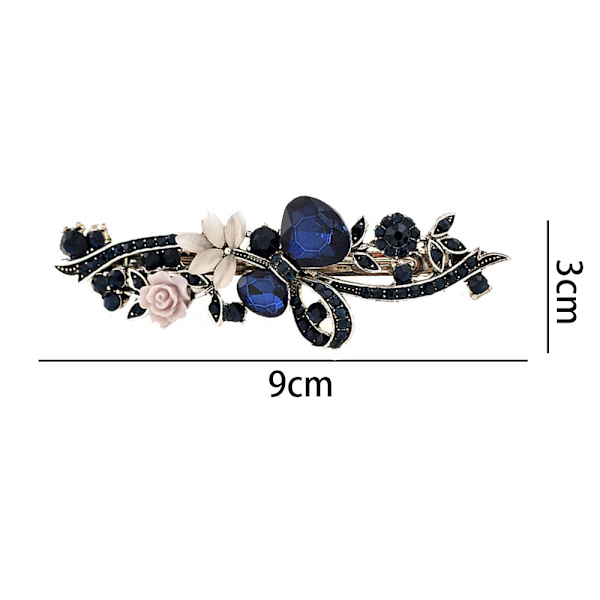 Smyckesdesign Hårnål Rhinestone Hårklämma Klämma, Mors D