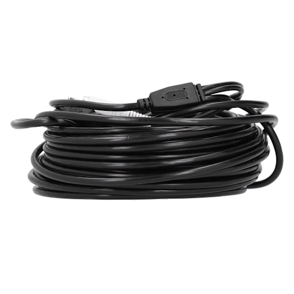 Bærbar CCTV-kabel 3-i-1 Video Audio Strømkabel BNC+RCA+DC Stik til DVR Overvågningssystem (10m 32,8ft)