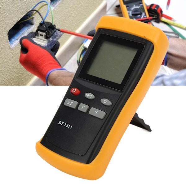 Digitalt Termometer K-Type Enkeltkanals Tester til Industriel Temperaturmåling