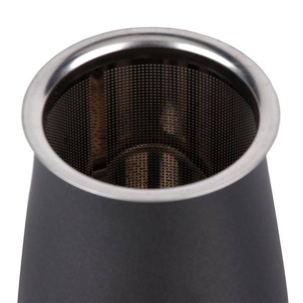 100% Kaffesikt i rostfritt stål, Espresso Doseringskopp med handsfree-design, Idealisk för kaffeentusiaster som strävar efter felfri extraktion varje gång
