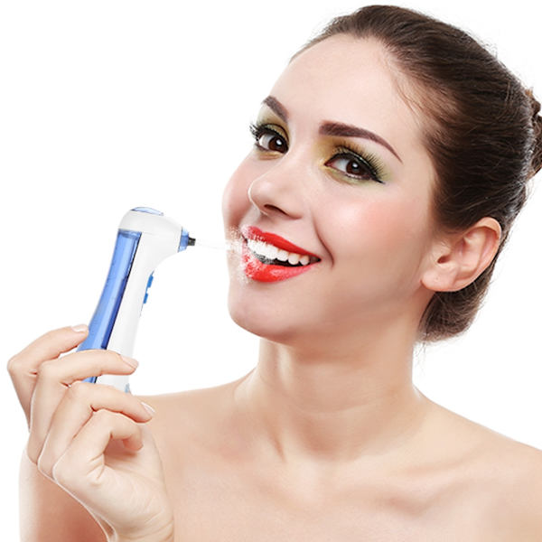 Vattenflossare Tandtråd Oral Irrigator Bärbar Irrigationsstråle med 2 Munstycken
