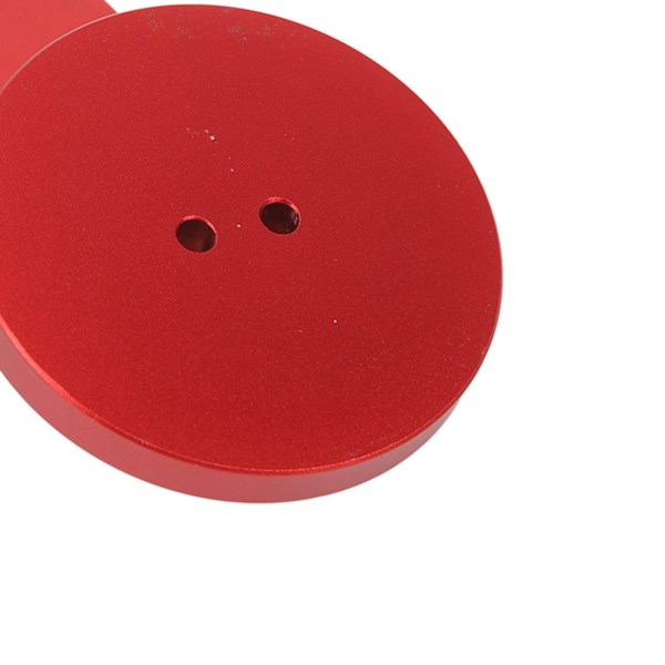 4 stk Jack Pad Adapter Aluminiumsgulv Jack Pad Utskifting for Chevy Corvette C5 C6 C7 C8 Rød