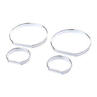 Krom Måler Dash Skive Ringer Bezel Trim Speedometer AC M-Tech For E46 for M M3