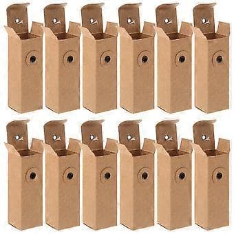12 st Kosmetika Förpackningslådor Parfym Papper Presentförpackning Läppstift Presentförpackningar Presentpapperslåda