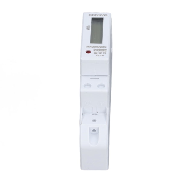Enfas Energimätare 1P Din-Skena Effekt Volt Digital Testare LCD-Display 5(50)A