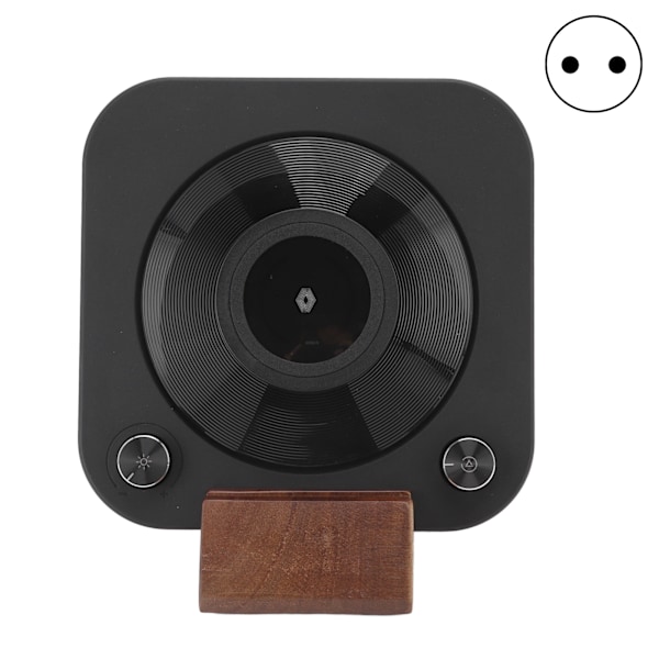 Bluetooth Högtalare Portabel Färgglad Trådlös Laddningshögtalare Stereoljud Högtalare med LED-ljus för Sovrum Kontor 100‑240V EU-kontakt