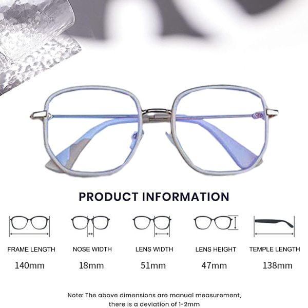 Fashion trend street shooting personalized anti-blue glasses, ma