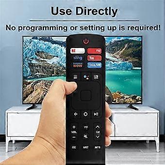 Ersatt ERF3A69 Röstfjärrkontroll för / Smart TV Sub