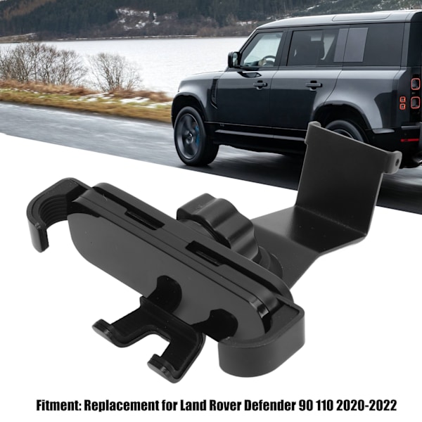 Musta Auton Puhelintelineen Kiinnitys Mobiilipuhelimen Tukijalka Vaihto Land Rover Defender 90 110 2020‑2022