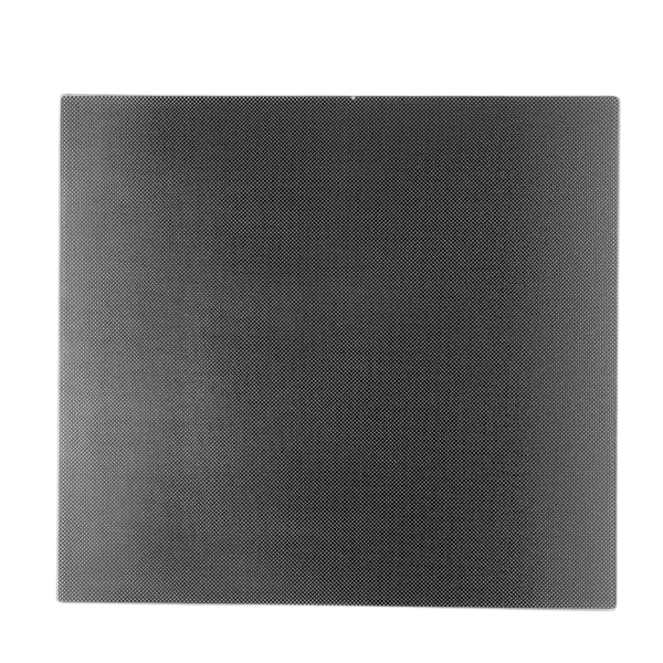 Glas Byggeplade Carbon Crystal Glas Printplatform 3D Printer Glasbed til Voron 250x250x4MM