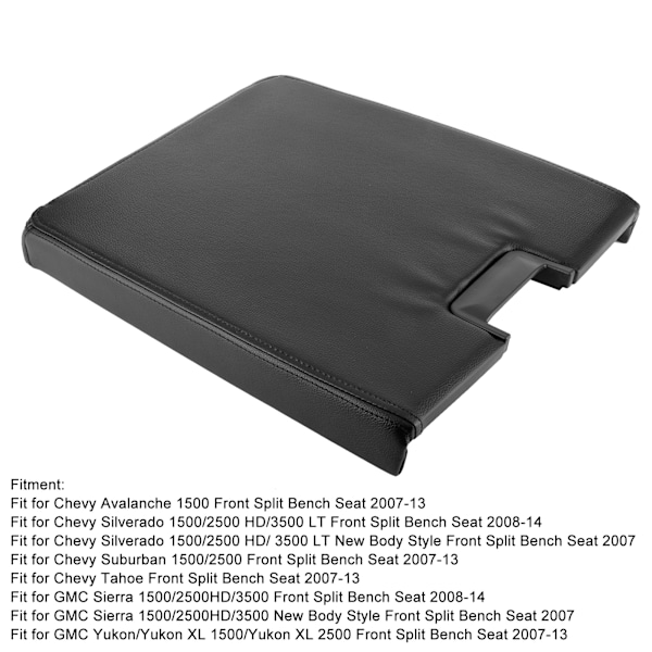 Midterkonsollåg 924835 Armlænsdæksel Udskiftning Passer til Chevy Silverado/Avalanche/Suburban