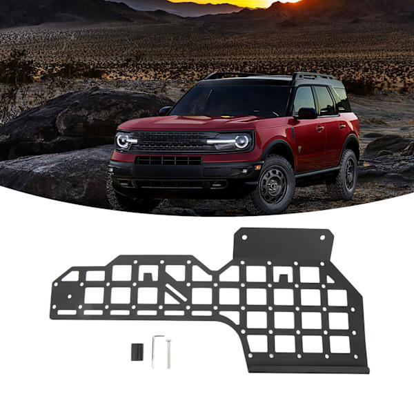 Förvaringslucka för mittkonsolen, förarsida, ersättning för Ford Bronco 2/4-dörrar 2021-2023