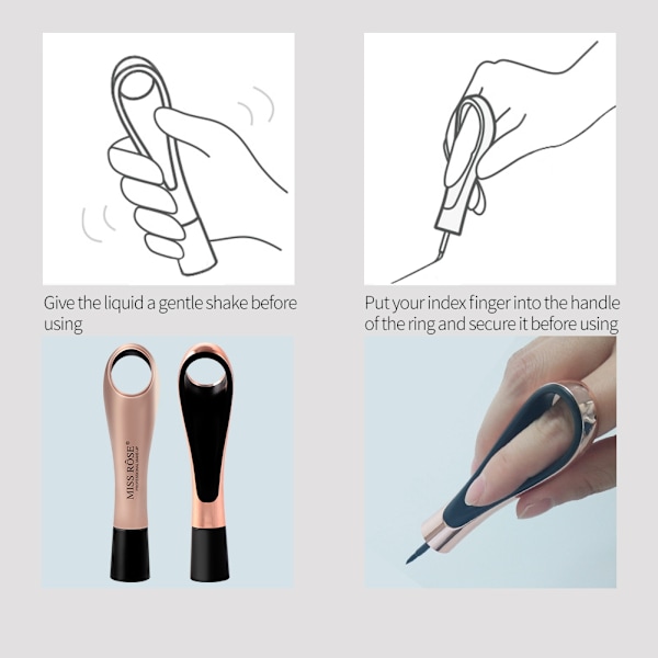 3 ml vedenkestävä nestemäinen eyeliner-kynä, pitkäkestoinen silmämeikki, kosmetiikkatyökalu