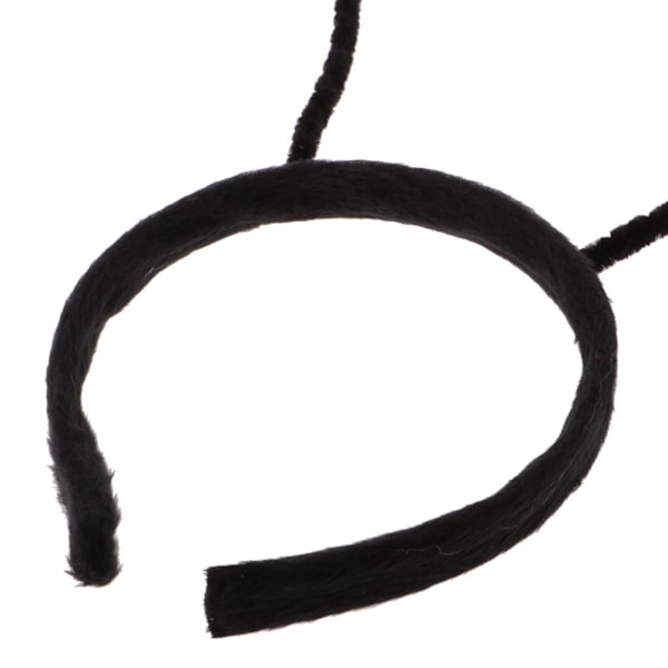 Children Adult Animal Small Bee Bulb Headband Head Hoop Halloween Party Dress Costume (Black)