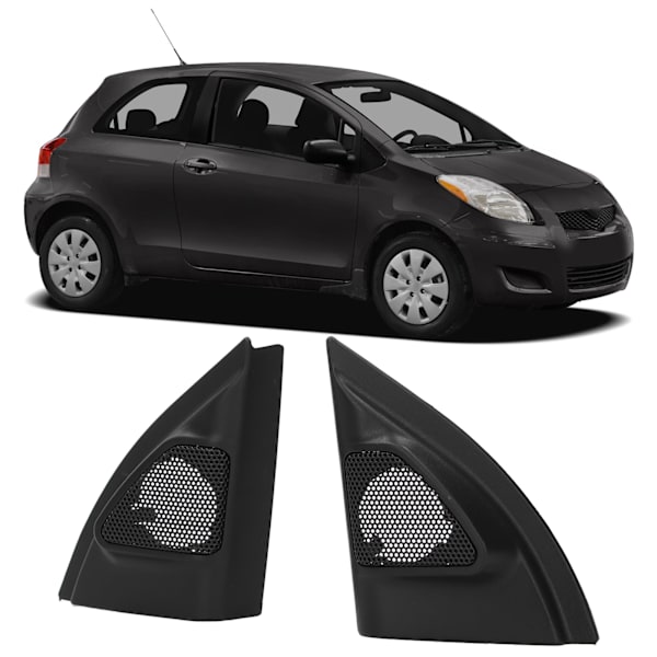 2 kpl Auton Ovipylvään Diskanttikaiuttimen Peite Trimmi Kaiuttimen Paneelin Vaihto Vios YARiS 2014+