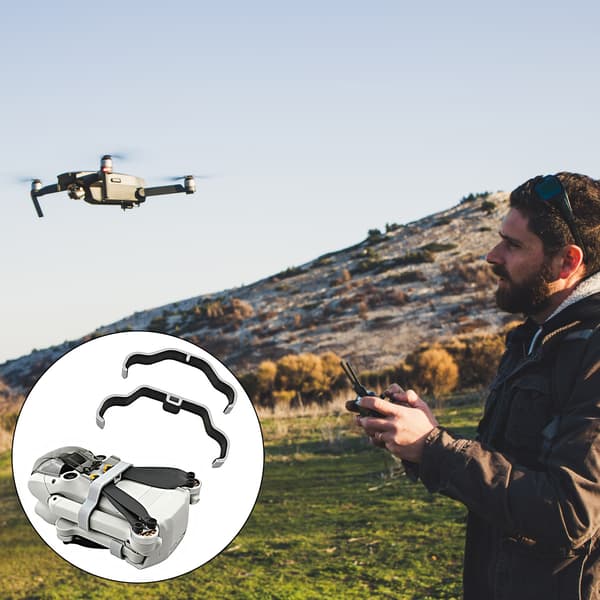 Drone Propelholder til DJI Mini-serien, Quick Release Bladbeskytter Stabilisator Fixator Rem med blødt materiale og kompakt design til Mini 4K