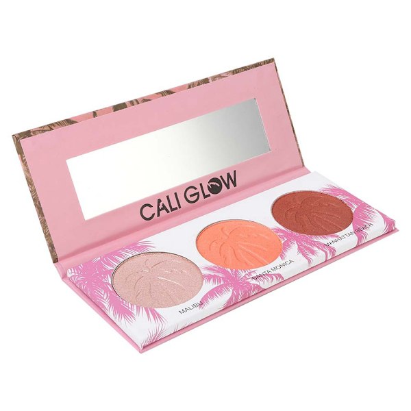 Två typer av 9-färgade ögonskuggepaletter + 3-färgad highlighter-puderpalett-boxset