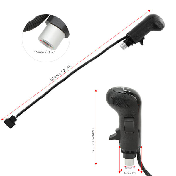 Elektrisk girkule 81326200043 6-pins girhode erstatning for MAN TGA TGX TGS