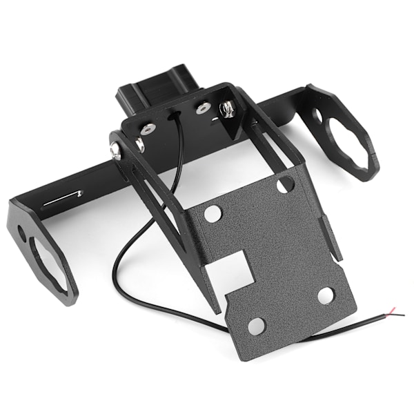Nummerpladeholder Tail Tidy Fender Eliminator med 5050 Hvid LED Passer til Kawasaki Z 650/Ninja 650 2017‑2020