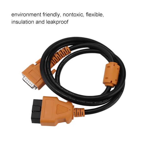 152cm/4.99ft Universal OBD2 16-polet Han til Hun Forlængerkabel Diagnostisk Forlængerledning til Bil