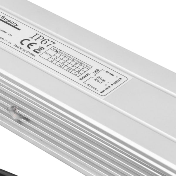 Dimbar Strömadapter LED Vattentät IP67 Ingång AC170-260V(50/60Hz) Utgång 24V 200W 8.33A