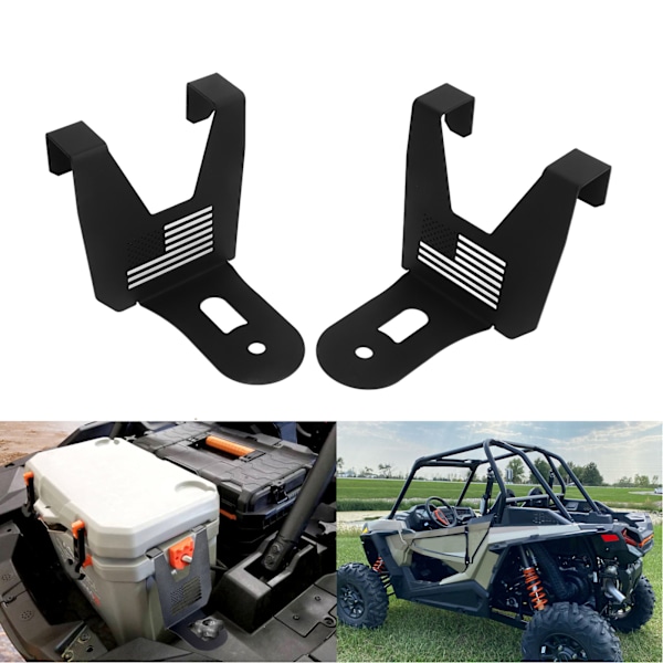 UTV Kølermonteringsbeslag Stål Turbo Kølerholder Bærer Udskiftning til Polaris RZR 1000 XP Turbo 2014‑2021