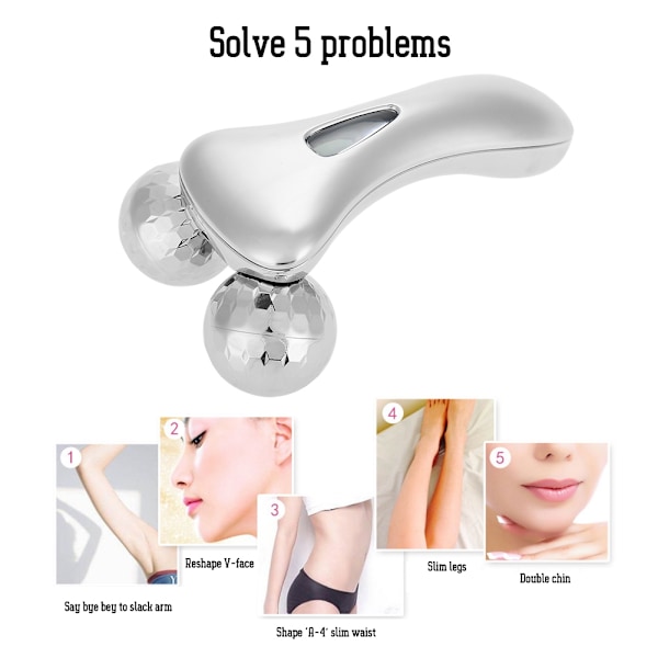 EMS Thin Face Massager Waterproof Full Body Slimming Shaping Beauty Instrument