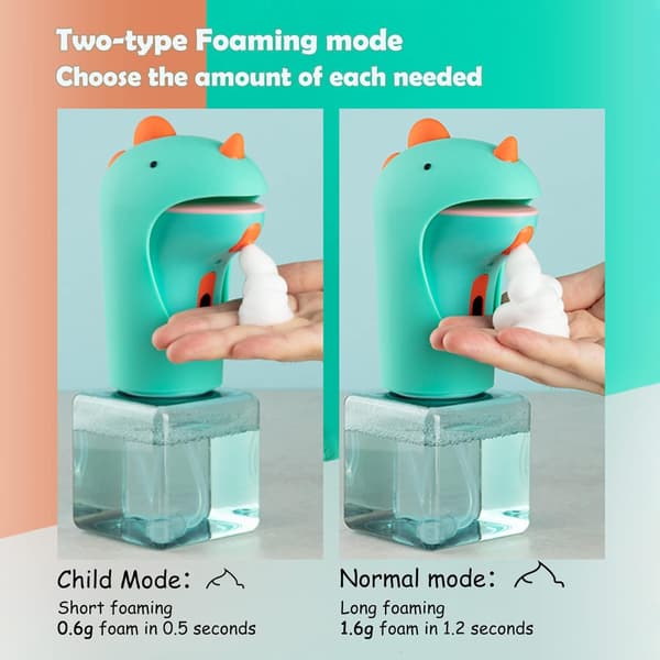 Charming Cleanse, Automatisk sæbedispenser, Sødt design inviterer til sjov hygiejne, Perfekt til de små