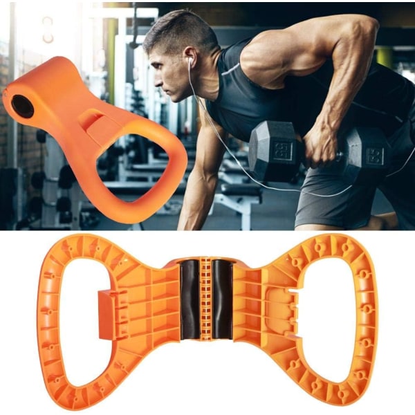 Kettlebell Vikthandtag Kettlebell Justerbar Bärbar Rese-träningsutrustning för gymväska Tyngdlyftning Bodybuilding Bantning |Klämmor på hantlar