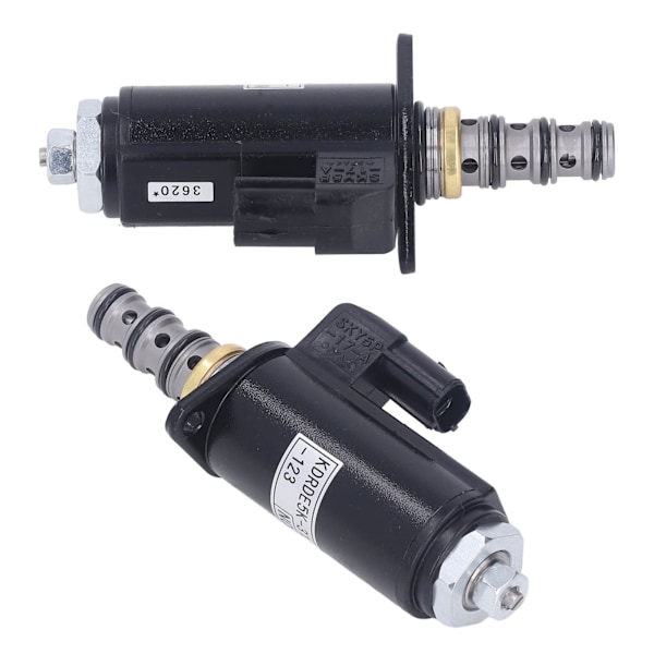 Hydraulisk Pump Solenoidventil, Legering Stål, Hög Hårdhet, Ersättningsdelar för Kobelco SK250 Grävmaskin