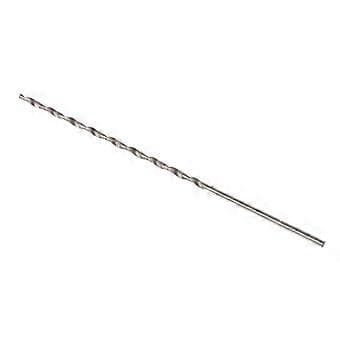 5 stk. 2-5 mm 152 mm Lang HSS Spiralbor Lige Skaft Elektrisk Boreværktøj Sort
