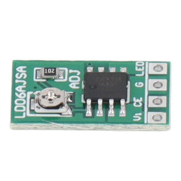 10 stk Konstant Strøm Justerbar Modul 30‑1500MA 3V 3.3V 3.7V 4.5V 5V 6V Strøm LED Driver DC 2.8‑6V