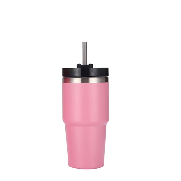 20oz Rostfritt Stål Tumbler med Dubbelväggs Vakuumisolering, Stänksäkert Lock, Ingen Kondens Design Håller Drycker Kalla och Varma för Mångsidig Användning