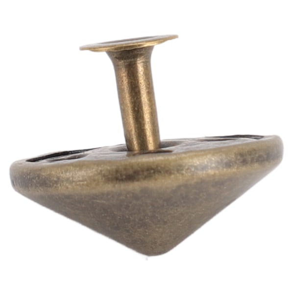 100 Set Svampar Nitar Dubbar 22mm DIY Järn Kon Spikar och Dubbar Svamp Topp Huvud Nit Dubb för Reparation av Väskor Skor Brons