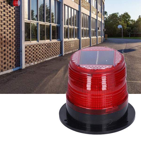 LED-aurinkovaroitinvalo Yö Magneettinen Punainen Signaali Vilkkulamppu Autolle Tieliikenteen Turvallisuutta Varten 5V