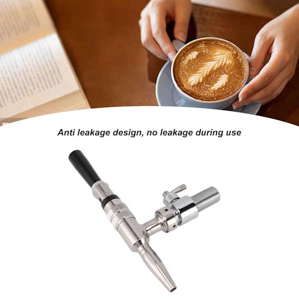 Ølhanen i Rustfrit Stål - Kaffe- og Ølhanen - Anti-Rust, Anti-Lækage - Kaffehanen - Ølhanen