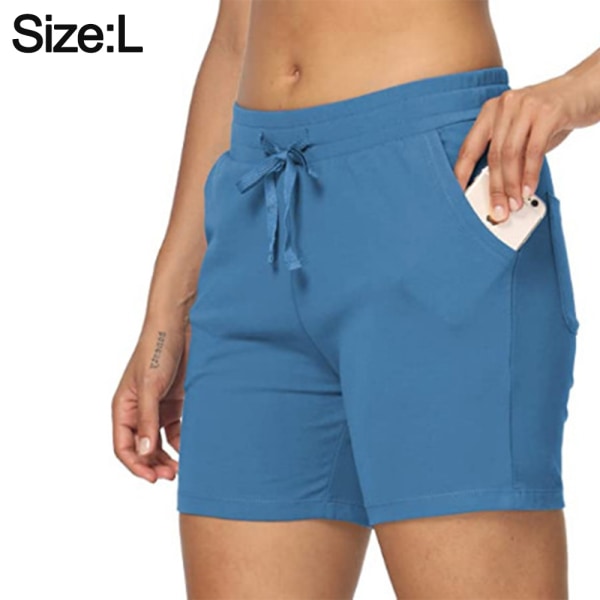 Yoga casual shorts exercise shorts with pockets