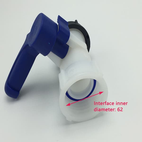 Tilpasselig Tote Tank Adapter, Ikke-Giftig IBC Butterfly Ventil Til Brugerdefinerede Anvendelser