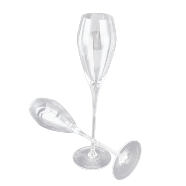 2 st Kristall Champagneglas 230ml Vinglas Bägare för Bröllopsfest Alla Hjärtans Dag Presenter