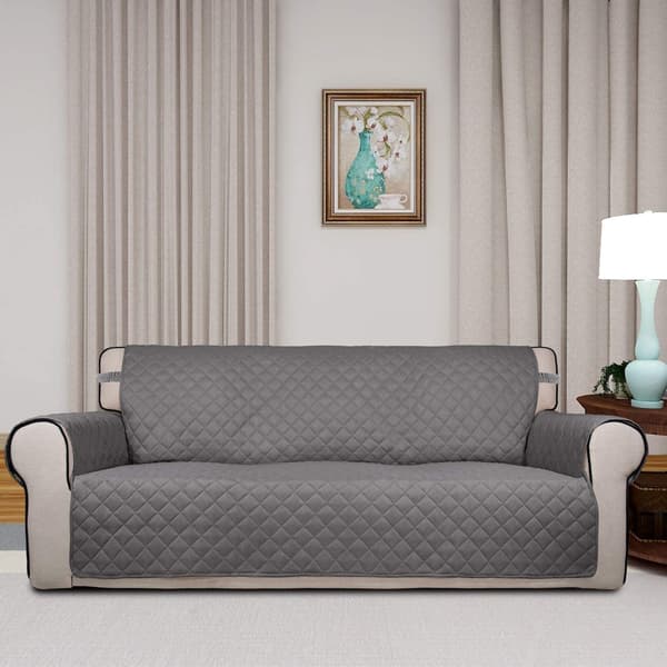 Sofa Overtræk Vendbar Vandtæt Quiltet Kast Pet Protector Sofa Overtræk