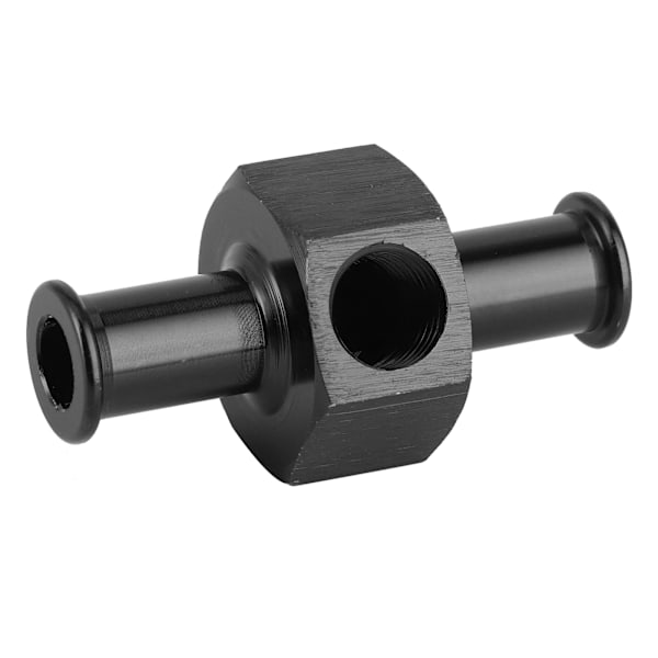 Bränsle/Nitro-Trycksensoradapter Aluminiumlegering Universal 3/8 tum Slang 1/8 tum NPT Port Svart
