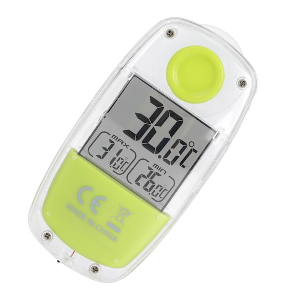 Fönstertermometer Mini Solar Sugpropp LCD Elektrisk Digital Termometer Temperaturmätare