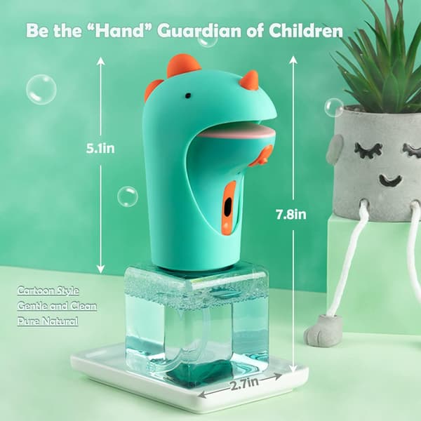 Charming Cleanse, Automatisk sæbedispenser, Sødt design inviterer til sjov hygiejne, Perfekt til de små
