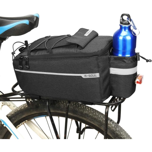 Zdmathe Cykel Isoleret Taske Trunk Cooler Pack Cykel Cykel Bagageholder Opbevaringstaske Reflekstaske MTB Cykeltaske Skuldertaske