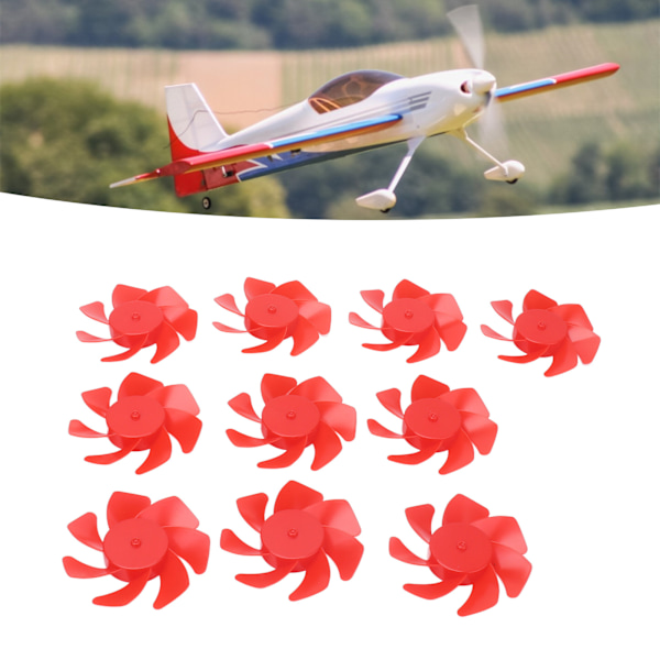 10 stk. Akselpropell RC Båtspropell 7-blader Propeller for DIY Flymodell Vitenskap og Utdanningsleker