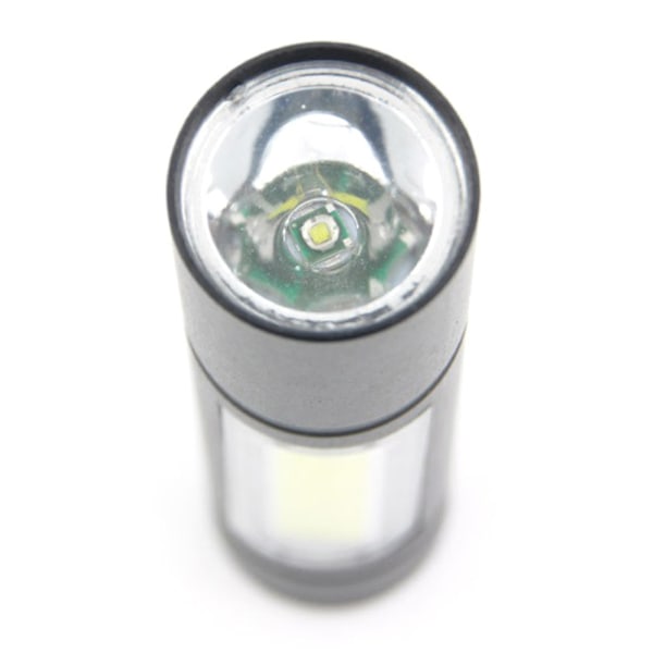 Portabel Mini COB LED USB Uppladdningsbar Zoombar Ficklampa